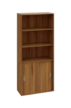 SPD 54/80 skříň s posuvnými dveřmi/nika, 1850x800x400, ořech světlý